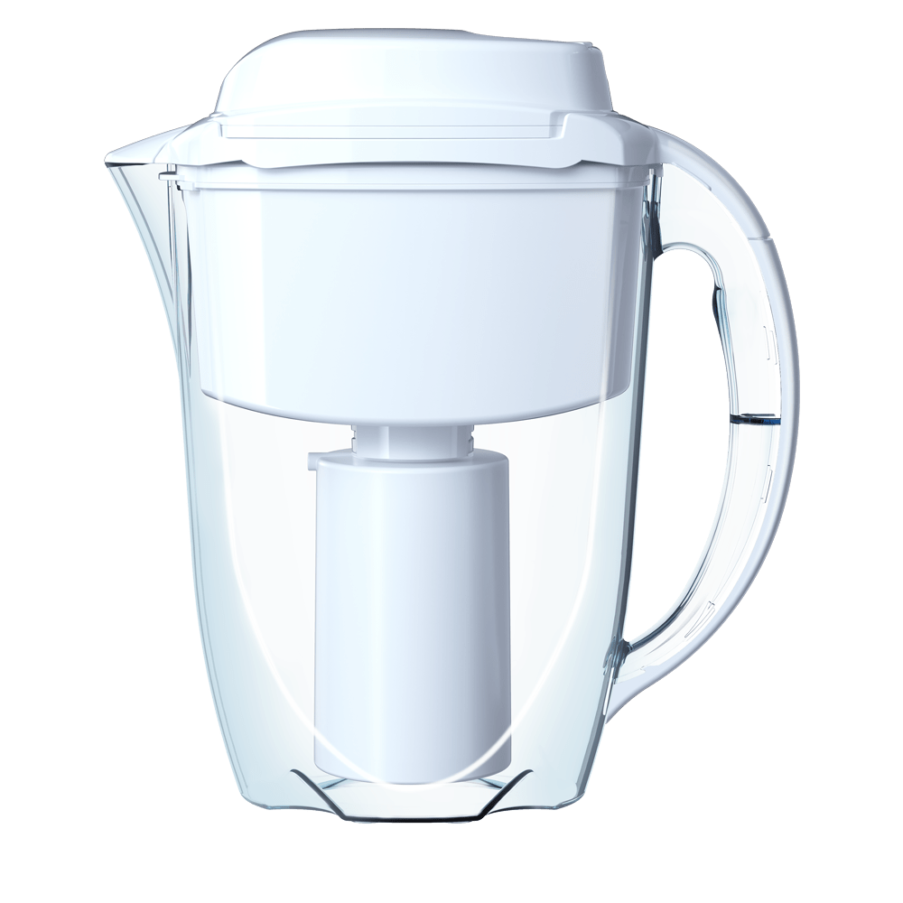 AQUAPHOR J. SHMIDT 500 Caraffa Filtrante Smart 2,8 L | 500 L | Protezione da Batteri e Cisti