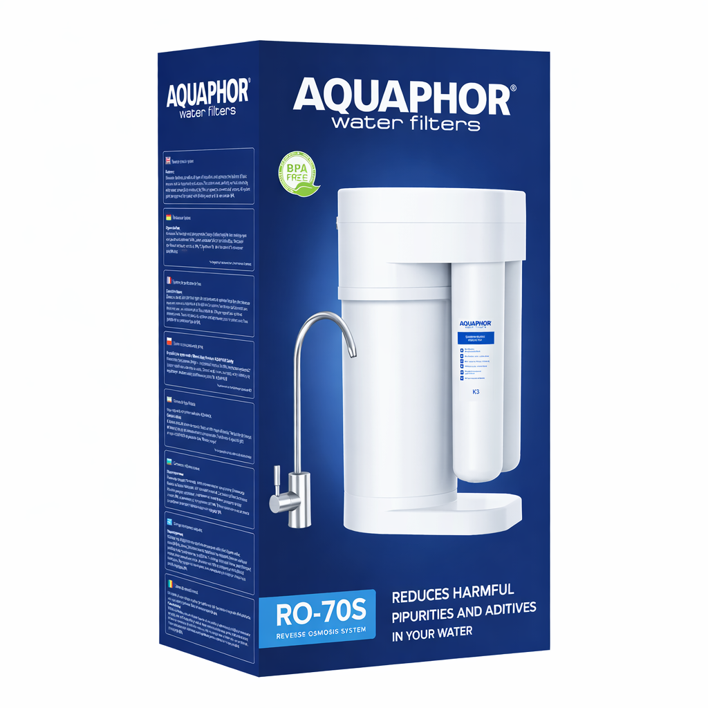 Depuratore acqua a osmosi inversa sottolavello AQUAPHOR RO-70S