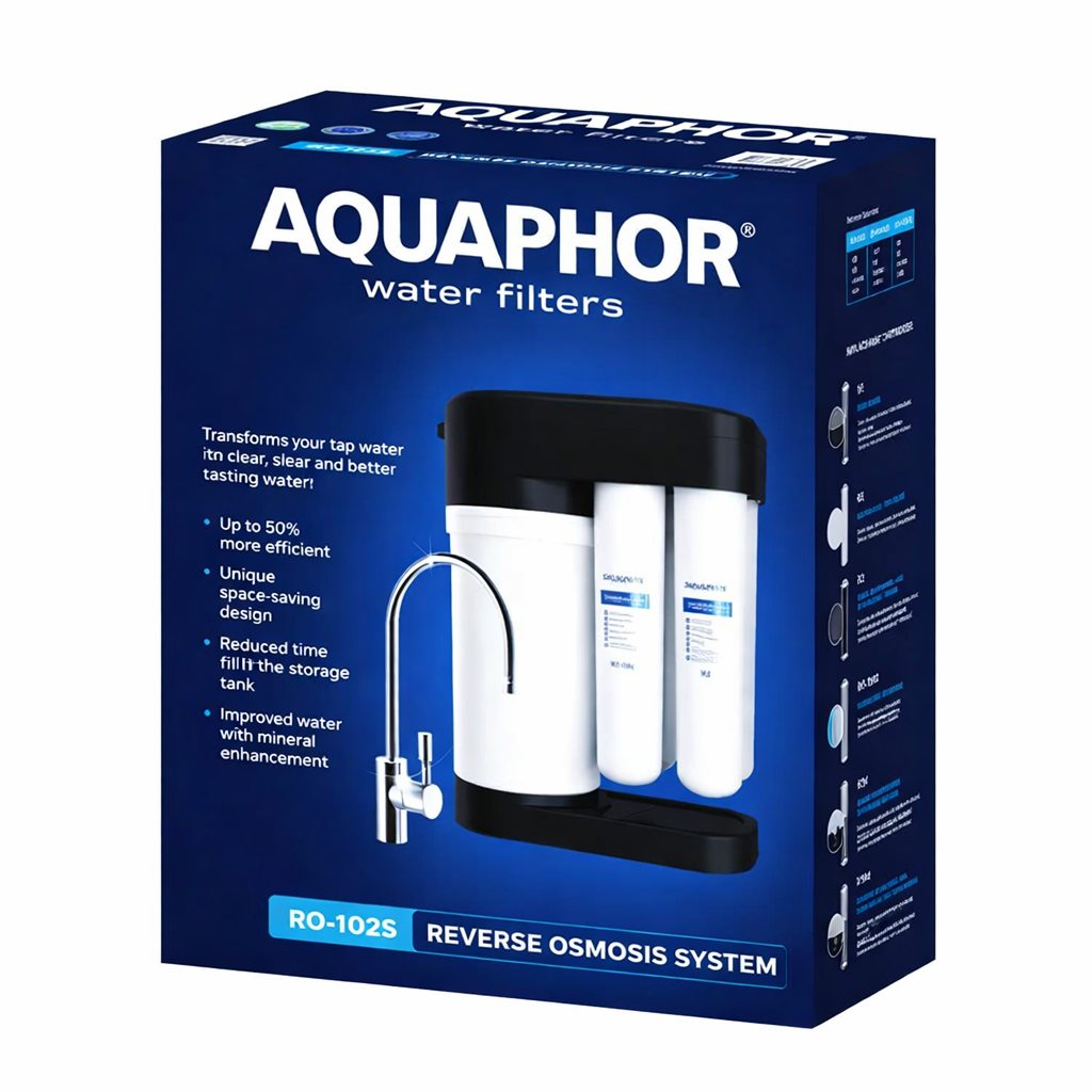 Depuratore acqua a osmosi inversa sottolavello AQUAPHOR RO-102S