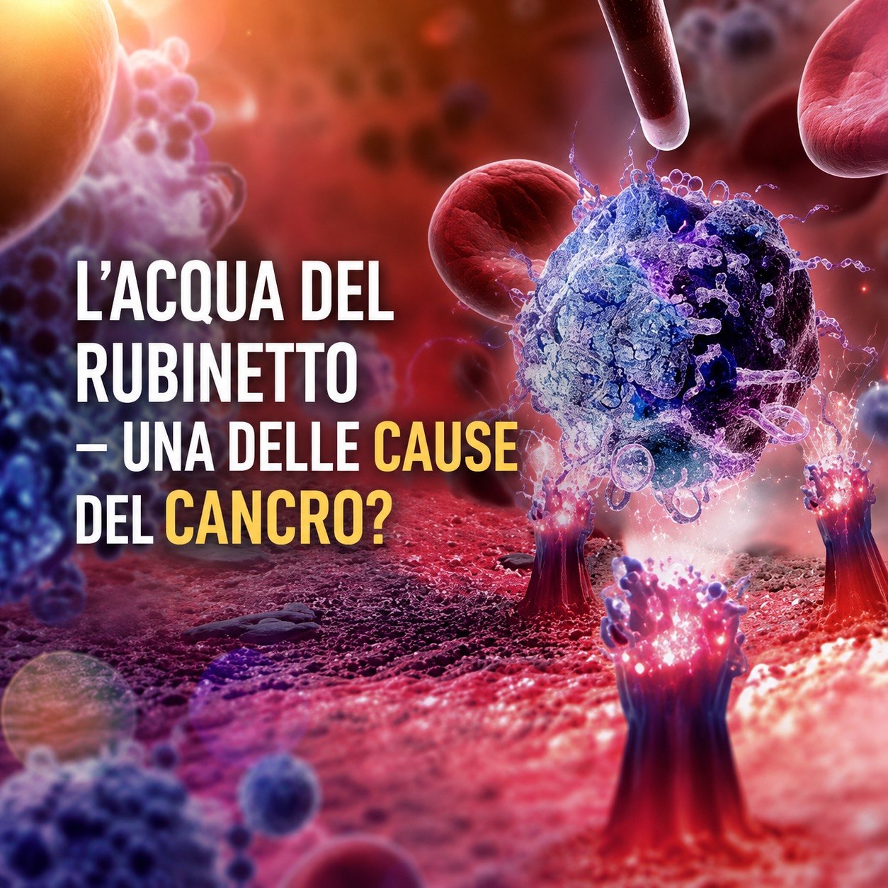 Cloro e cancro: cosa dice davvero la scienza sull'acqua che bevi ogni giorno
