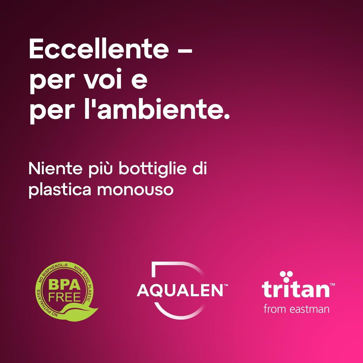 Kit AQUAPHOR City 0,8 L borraccia Filtrante con 3 Cartucce, fino a 450 L