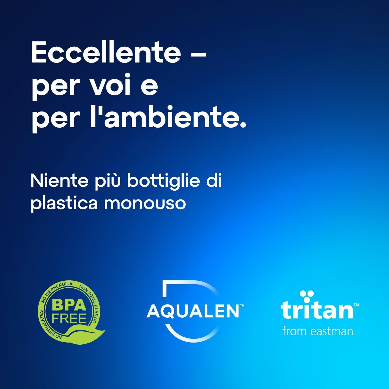 Kit AQUAPHOR City 0,5 L borraccia Filtrante con 3 Cartucce, fino a 450 L