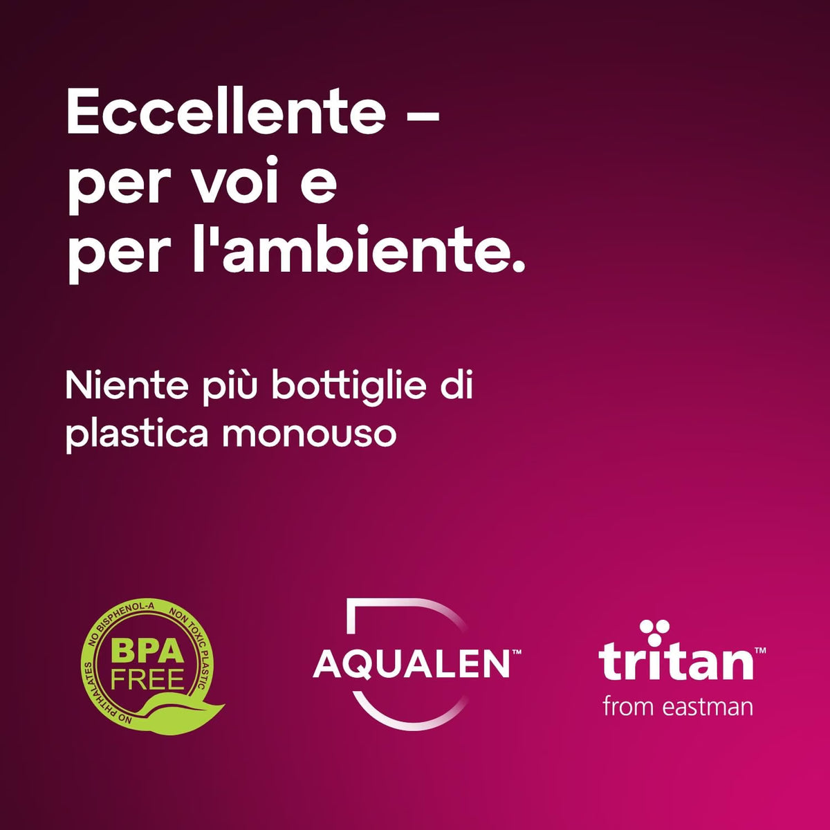 Kit AQUAPHOR City 0,65 L borraccia Filtrante con 3 Cartucce, fino a 450 L