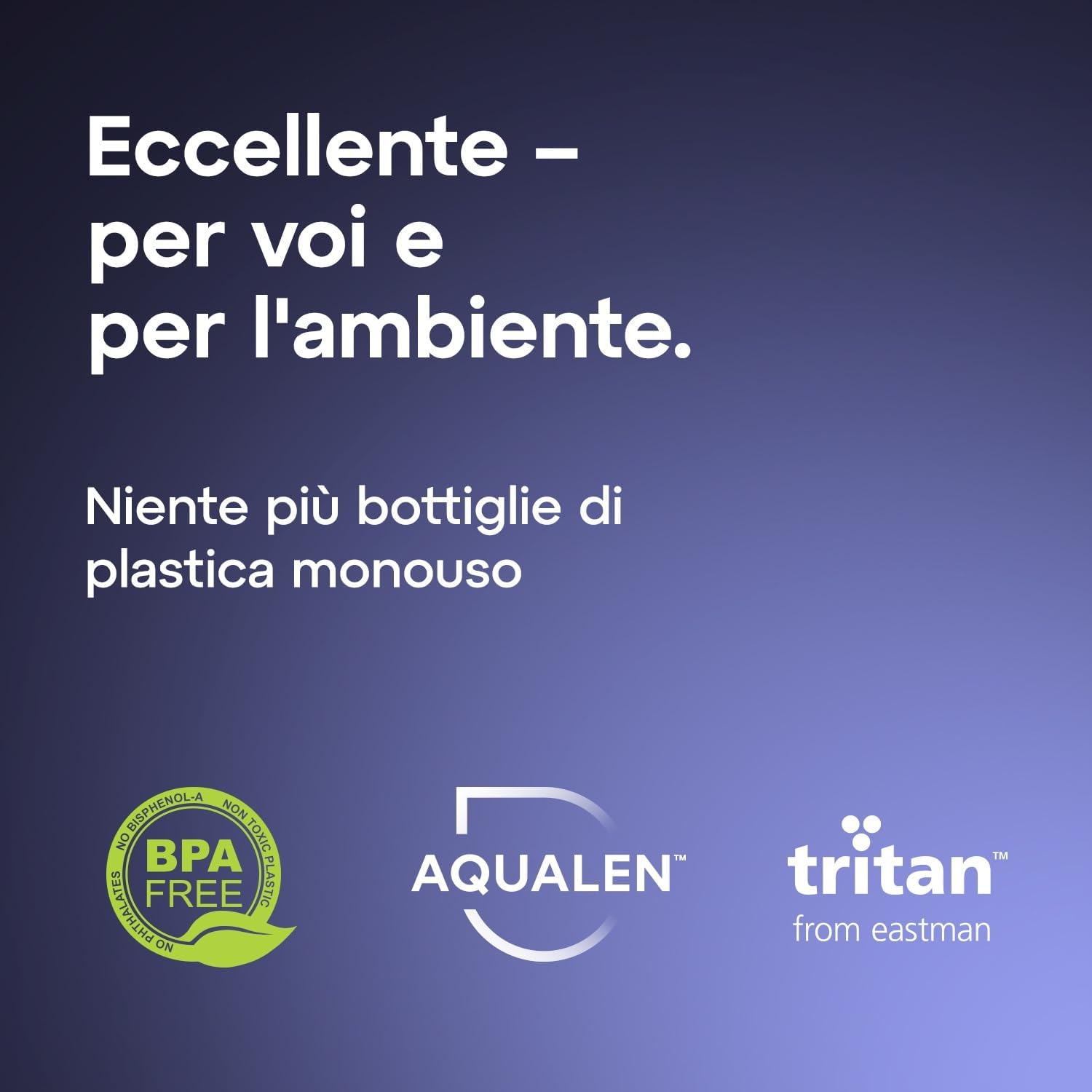 Kit AQUAPHOR City 0,65 L borraccia Filtrante con 3 Cartucce, fino a 450 L