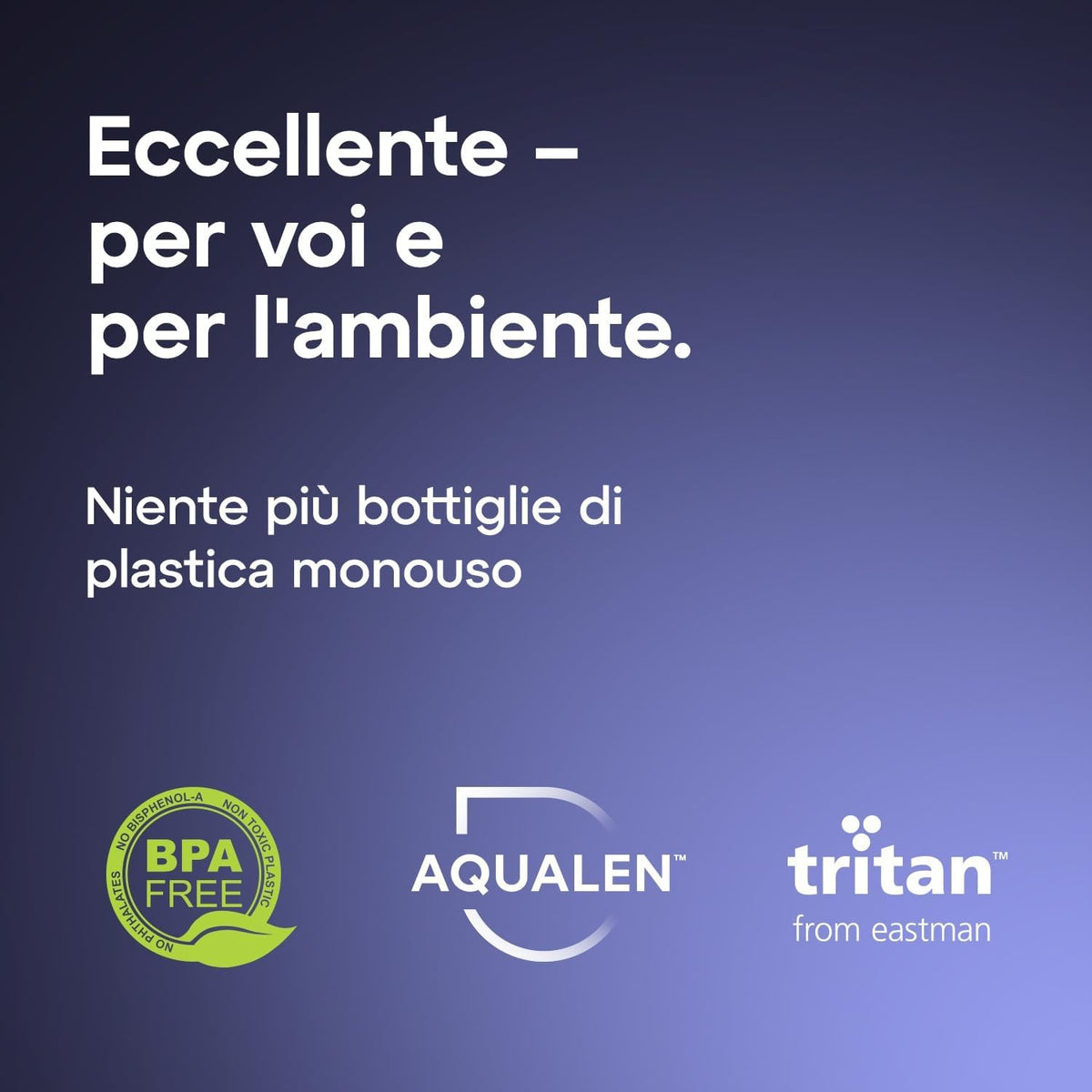 Kit AQUAPHOR City 0,65 L borraccia Filtrante con 3 Cartucce, fino a 450 L