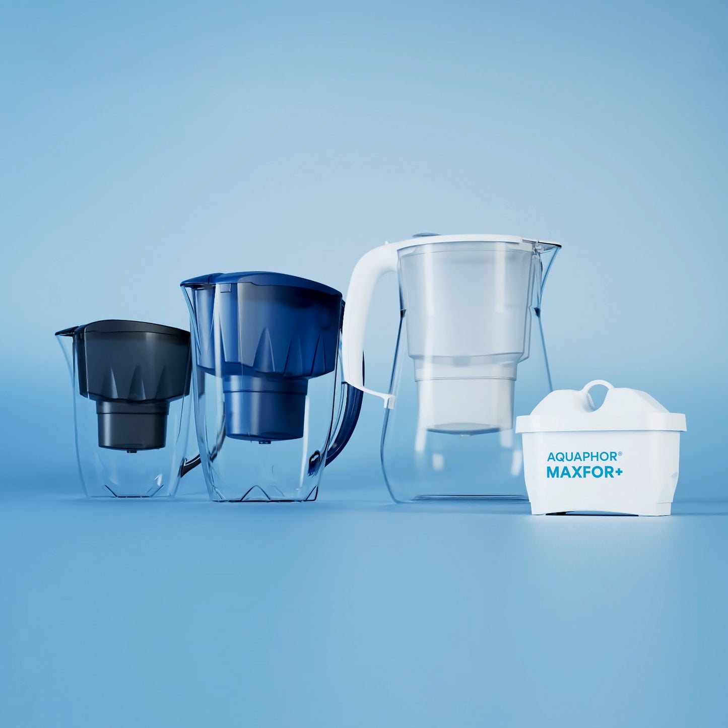 AQUAPHOR MAXFOR+ Cartucce Filtranti Compatibili con Sistemi Tipo BRITA MAXTRA+. Confezione da 6 Pezzi