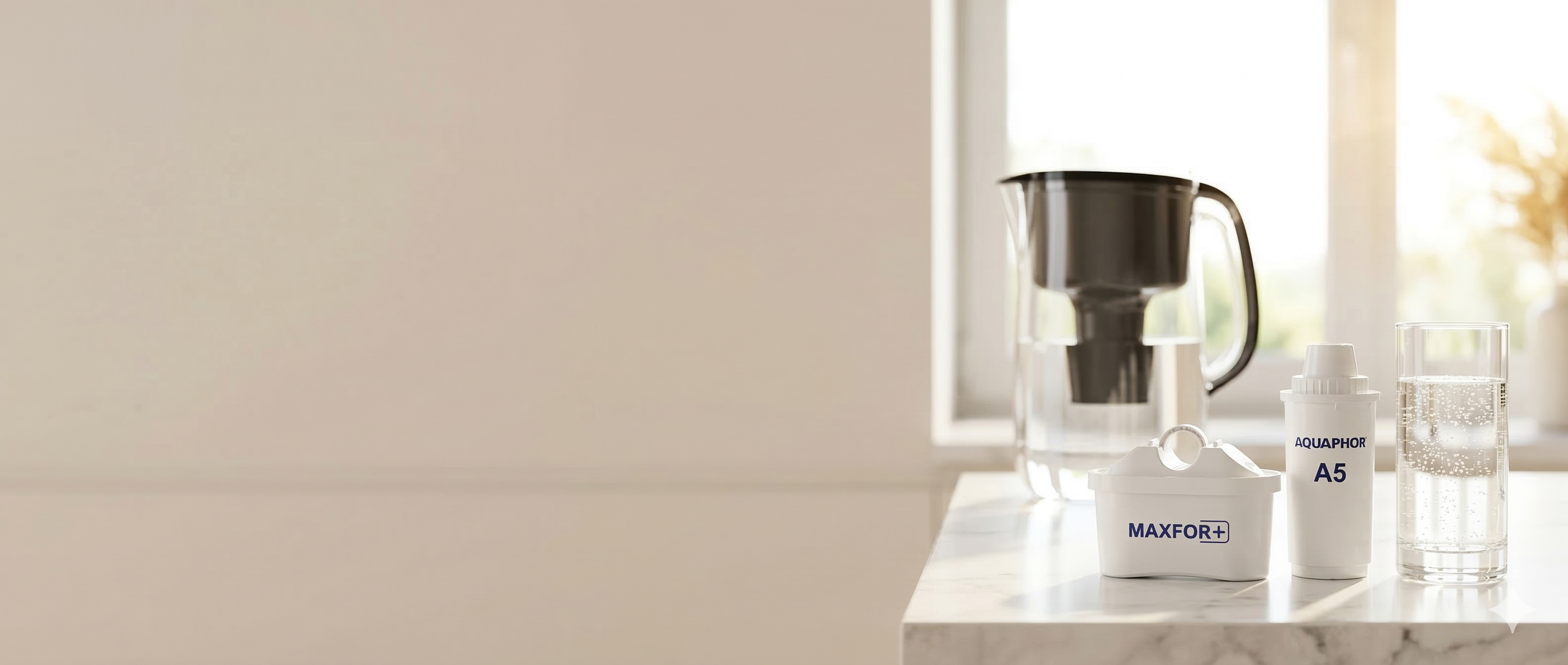 Cartucce filtranti per caraffe