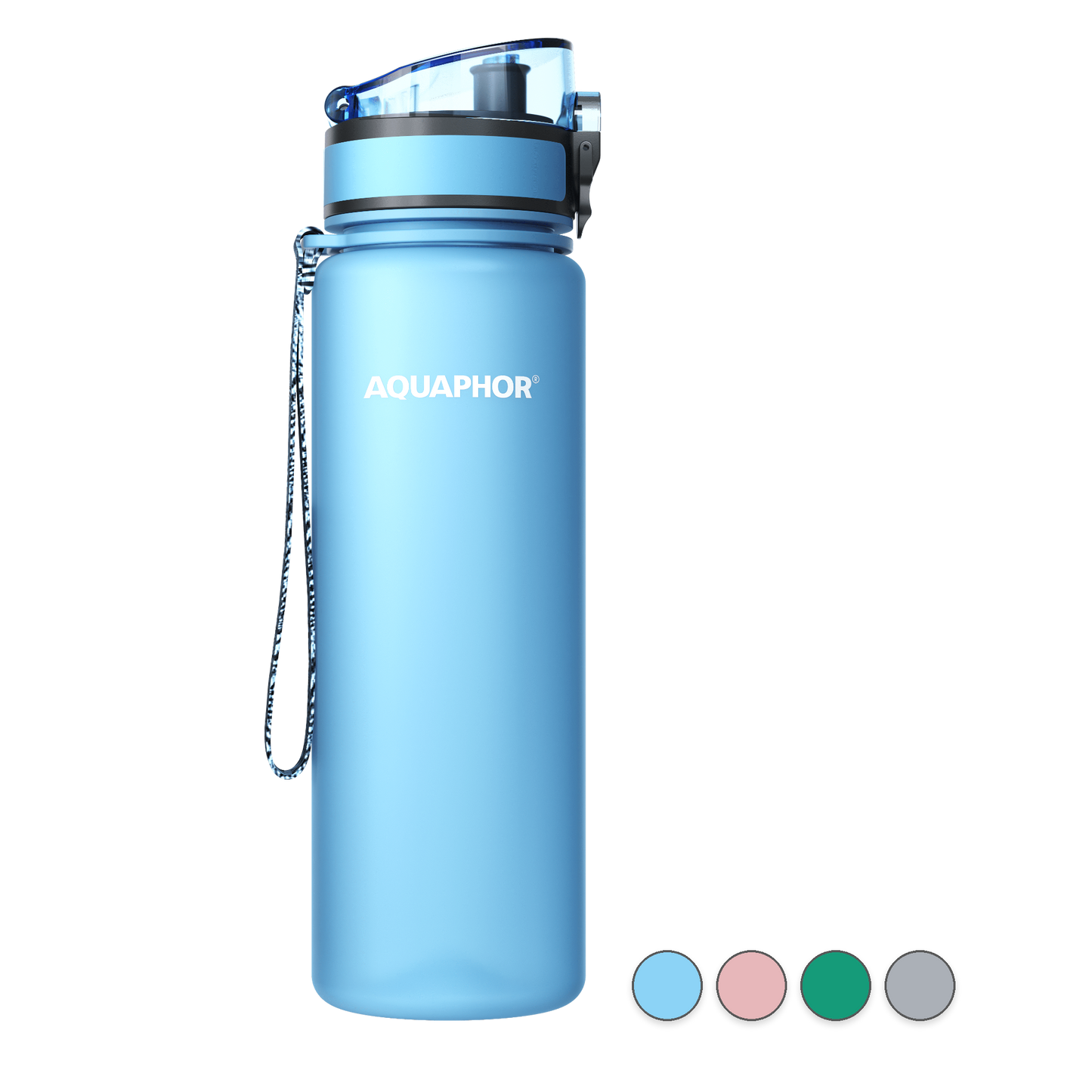 AQUAPHOR City Bottiglia Filtrante 500 ml | 150 L | Per Acqua Fredda