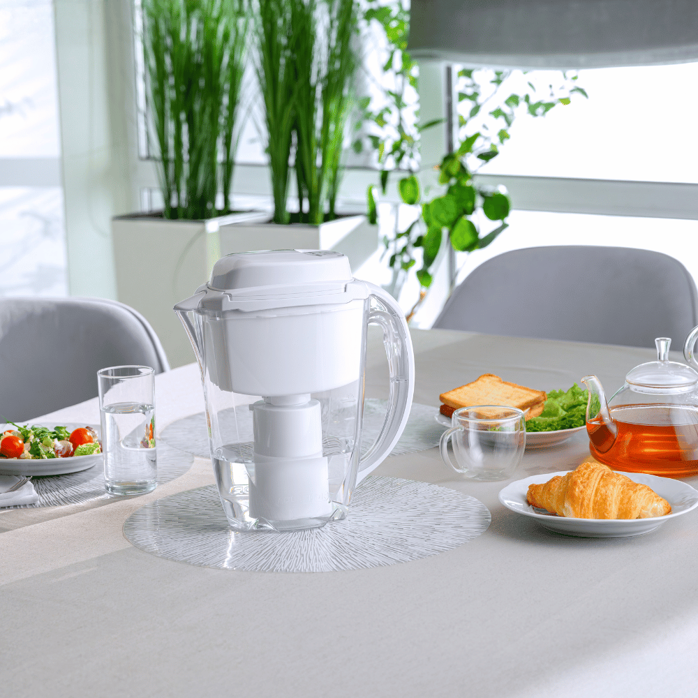 AQUAPHOR J. SHMIDT 500 Kit + JS 500 cartridge | Smart filter jug with microfiltration up to 1000 L