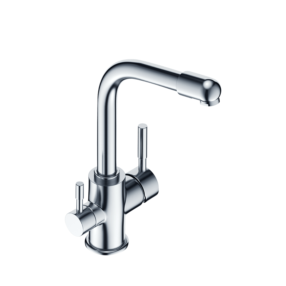 Rubinetto da cucina 3 vie AQUAPHOR C126 — acqua calda, fredda e filtrata