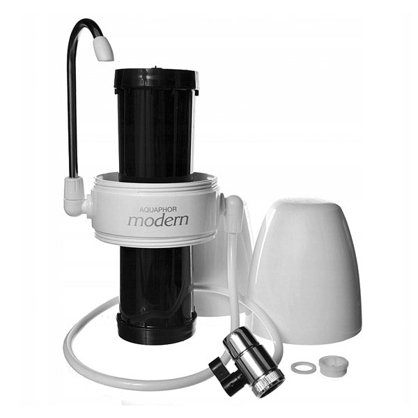 AQUAPHOR Modern H Filtro da Rubinetto per Acqua Potabile | 1000 L | Con Deviatore