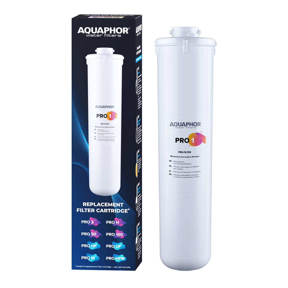 AQUAPHOR Pro1 Cartuccia Filtrante di Ricambio 2 in 1 per Sistemi AQUAPHOR