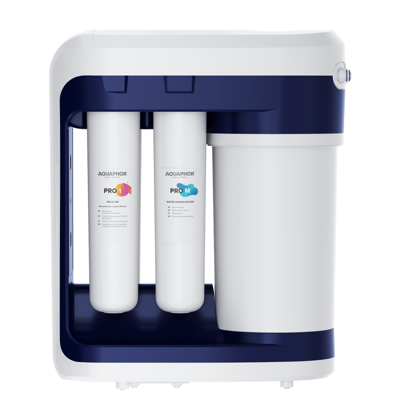 AQUAPHOR RO-202S Pro Sistema ad Osmosi Inversa Premium con Pompa Integrata e Controllo Digitale | 5 L | 380 L/giorno