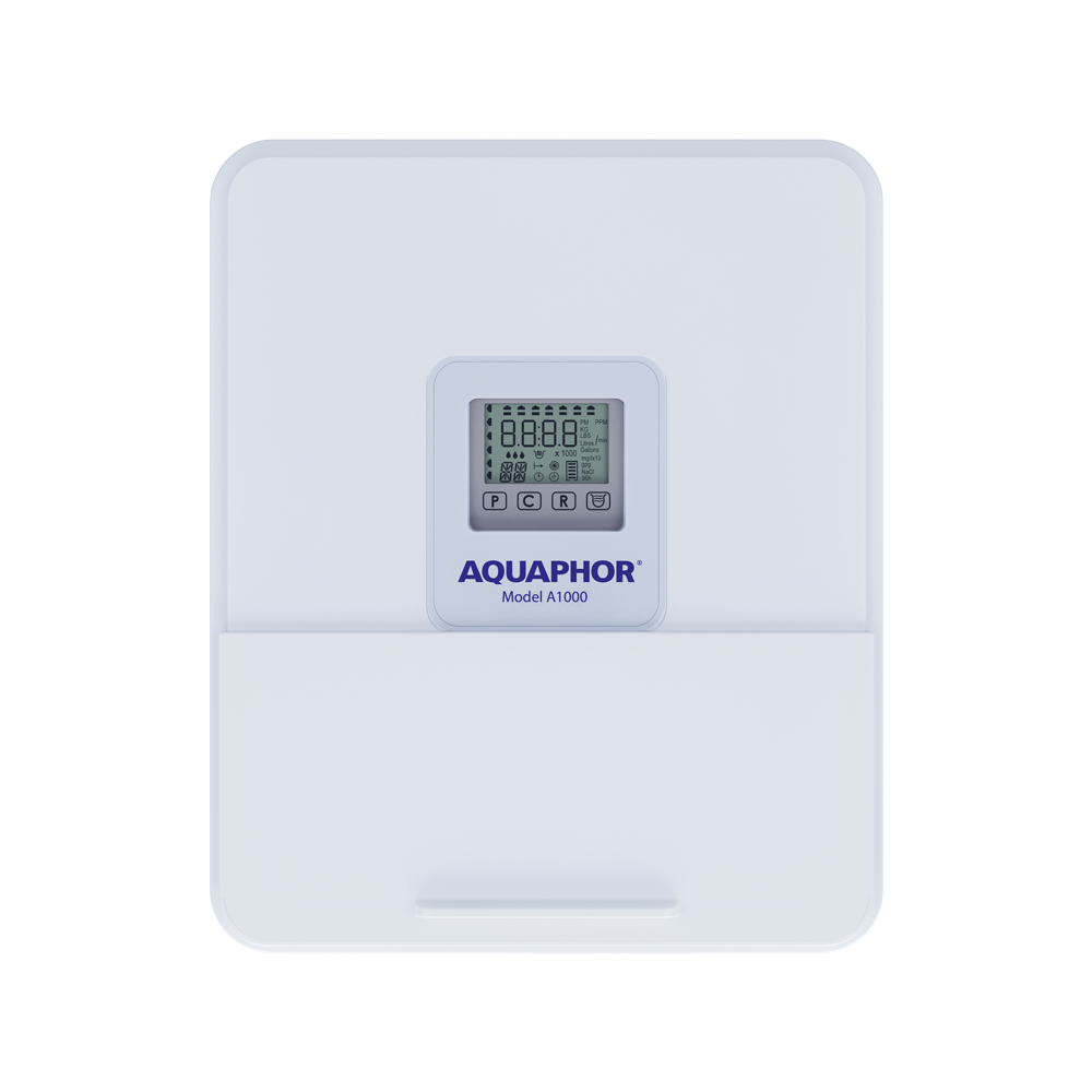 AQUAPHOR S1000 Addolcitore d’Acqua Domestico Premium | 1,8 m³/h | Riduce Ferro, Manganese e Durezza