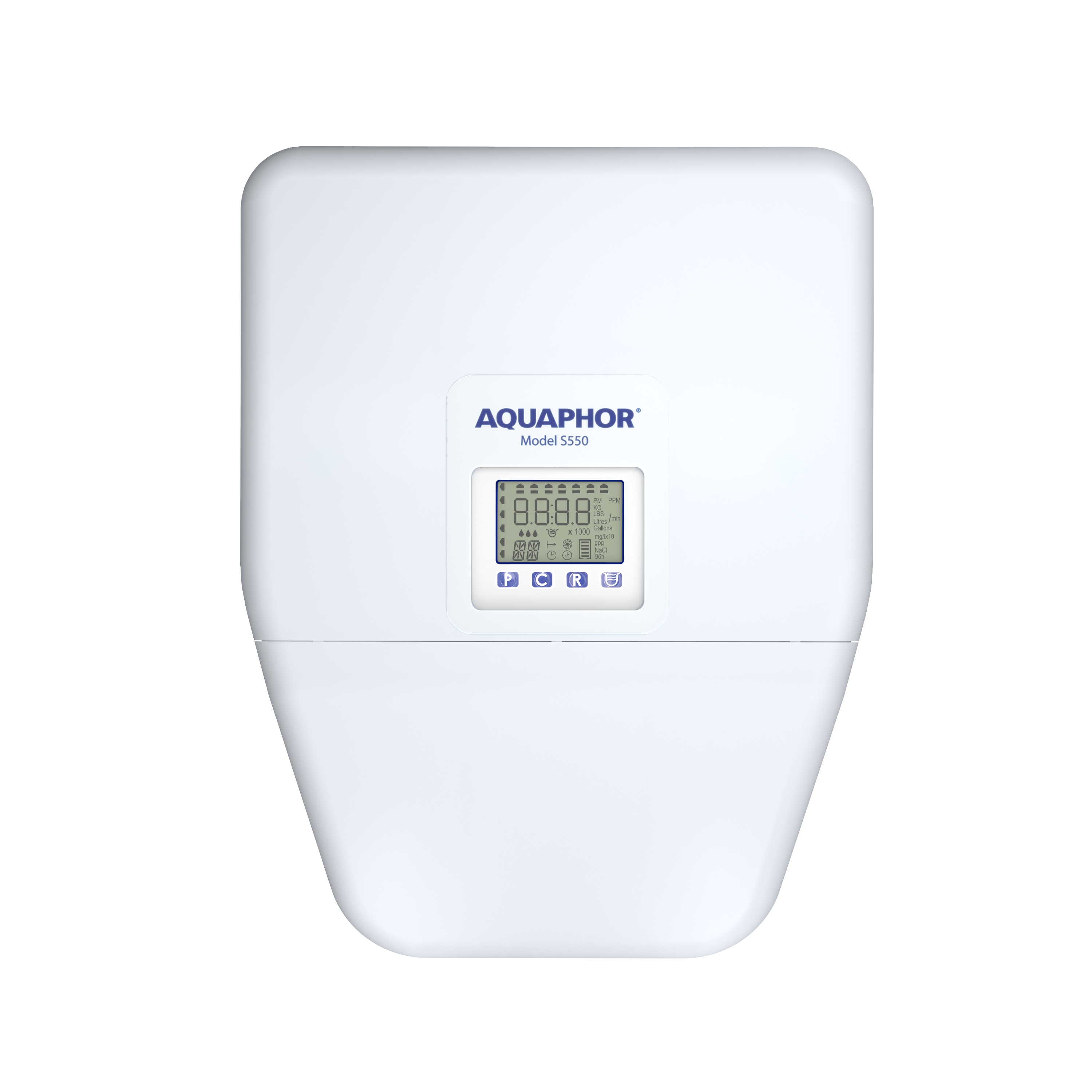 AQUAPHOR S550 Addolcitore d’Acqua Ultracompatto | 1,5 m³/h | Sistema All-in-One per Casa