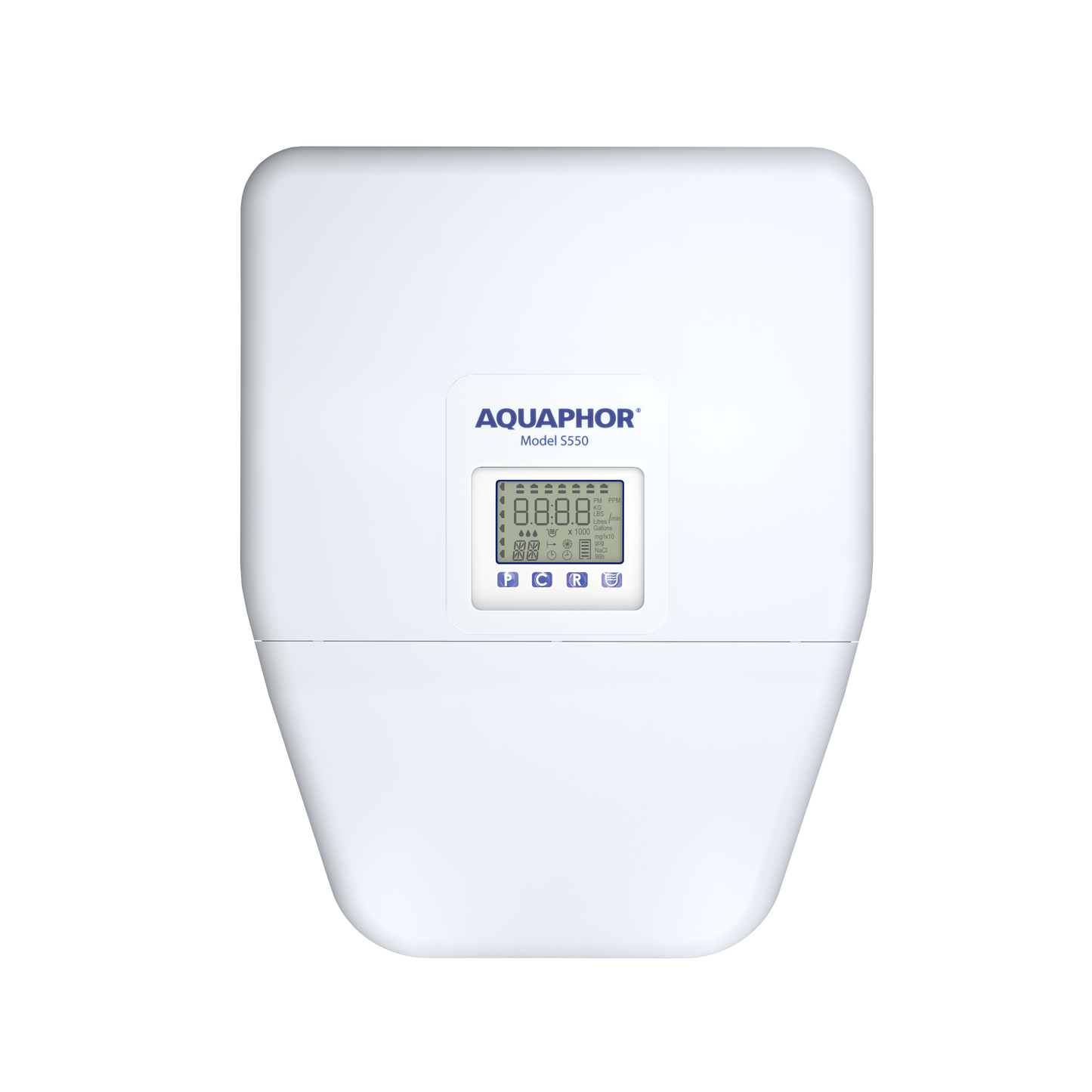 AQUAPHOR S550 Addolcitore d’Acqua Ultracompatto | 1,5 m³/h | Sistema All-in-One per Casa