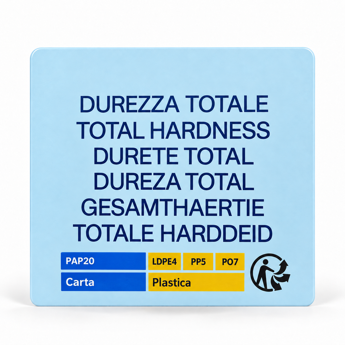 Test durezza totale dell’acqua SWAN – Kit con reagente e provetta, precisione 1 °f / 0,5 °f