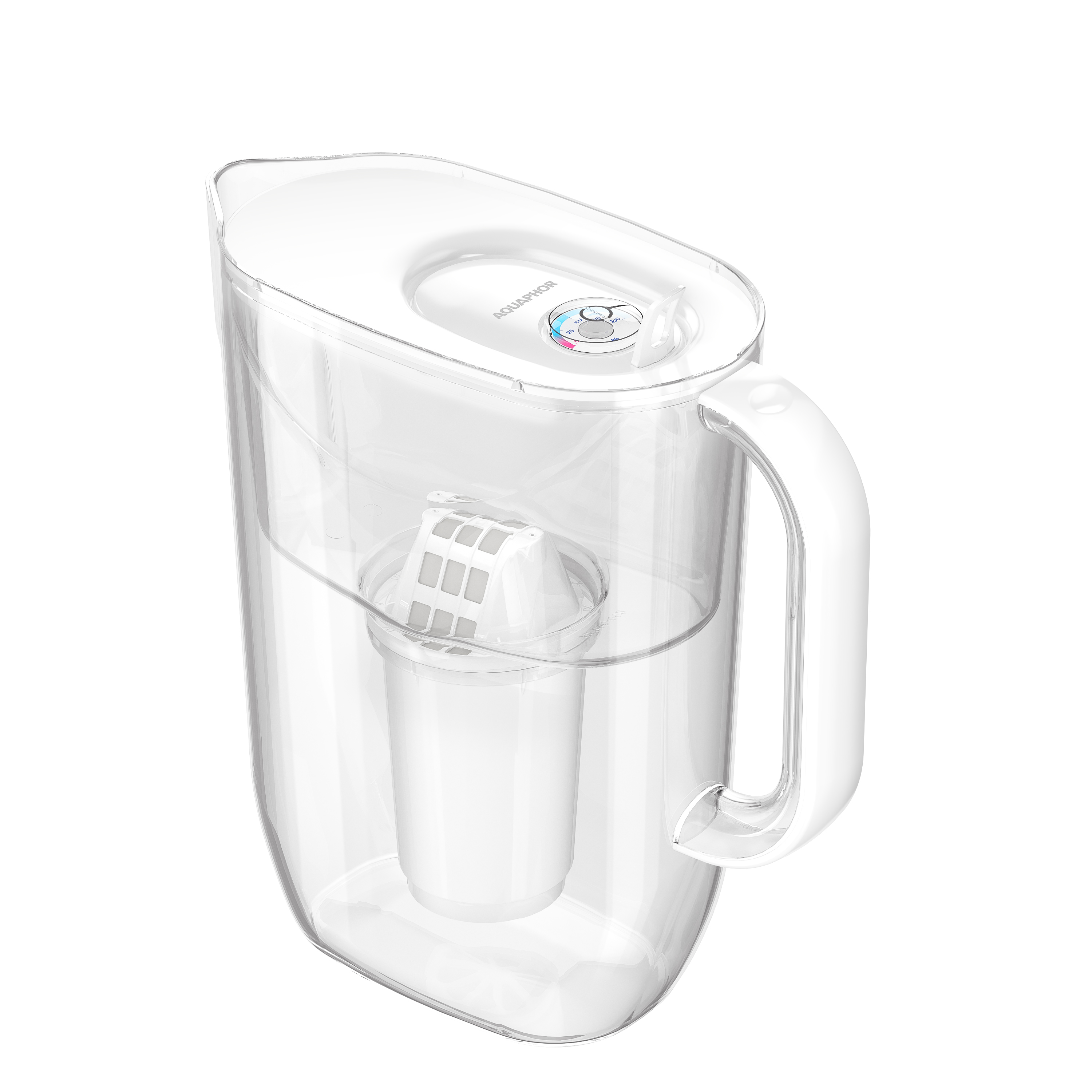 AQUAPHOR Vita A5 Caraffa Filtrante 3,2 L | Per Porta del Frigo | 350 L