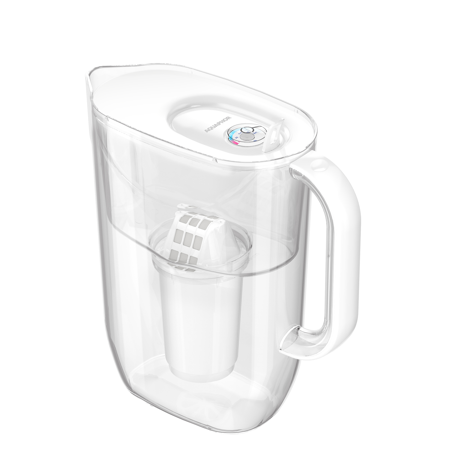 AQUAPHOR Vita A5 Caraffa Filtrante 3,2 L | Per Porta del Frigo | 350 L