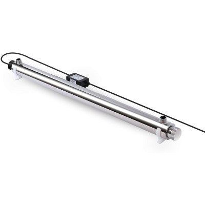 Debatterizzatore UV-C 55 W per acqua di pozzo e rete – 30 L/min