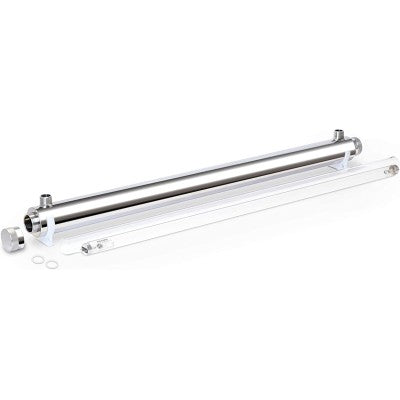 Debatterizzatore UV-C 55 W per acqua di pozzo e rete – 30 L/min