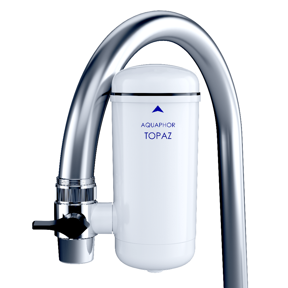 AQUAPHOR Topaz Compact Tap Filter for Drinking Water | 750 L