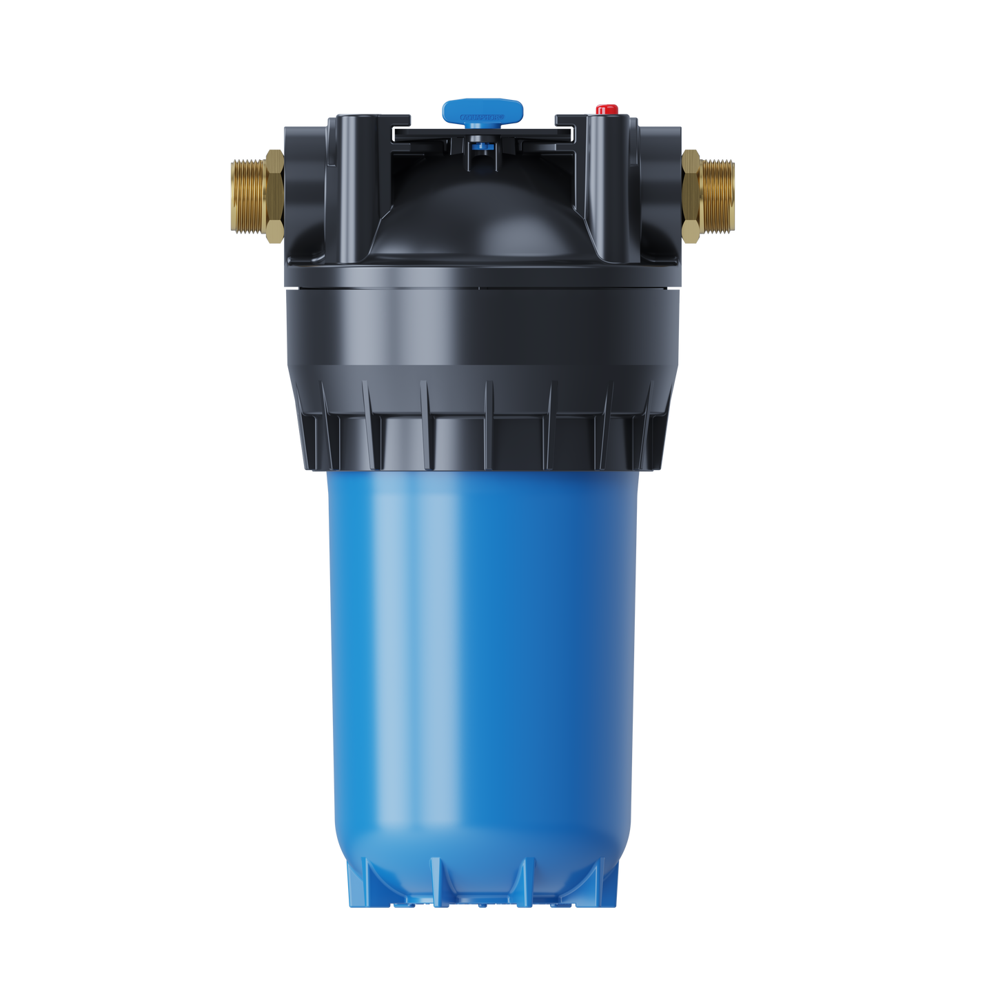AQUAPHOR Gross 10" Contenitore Prefiltro Compatto per Acqua Fredda | Per Sedimenti e Protezione Impianti