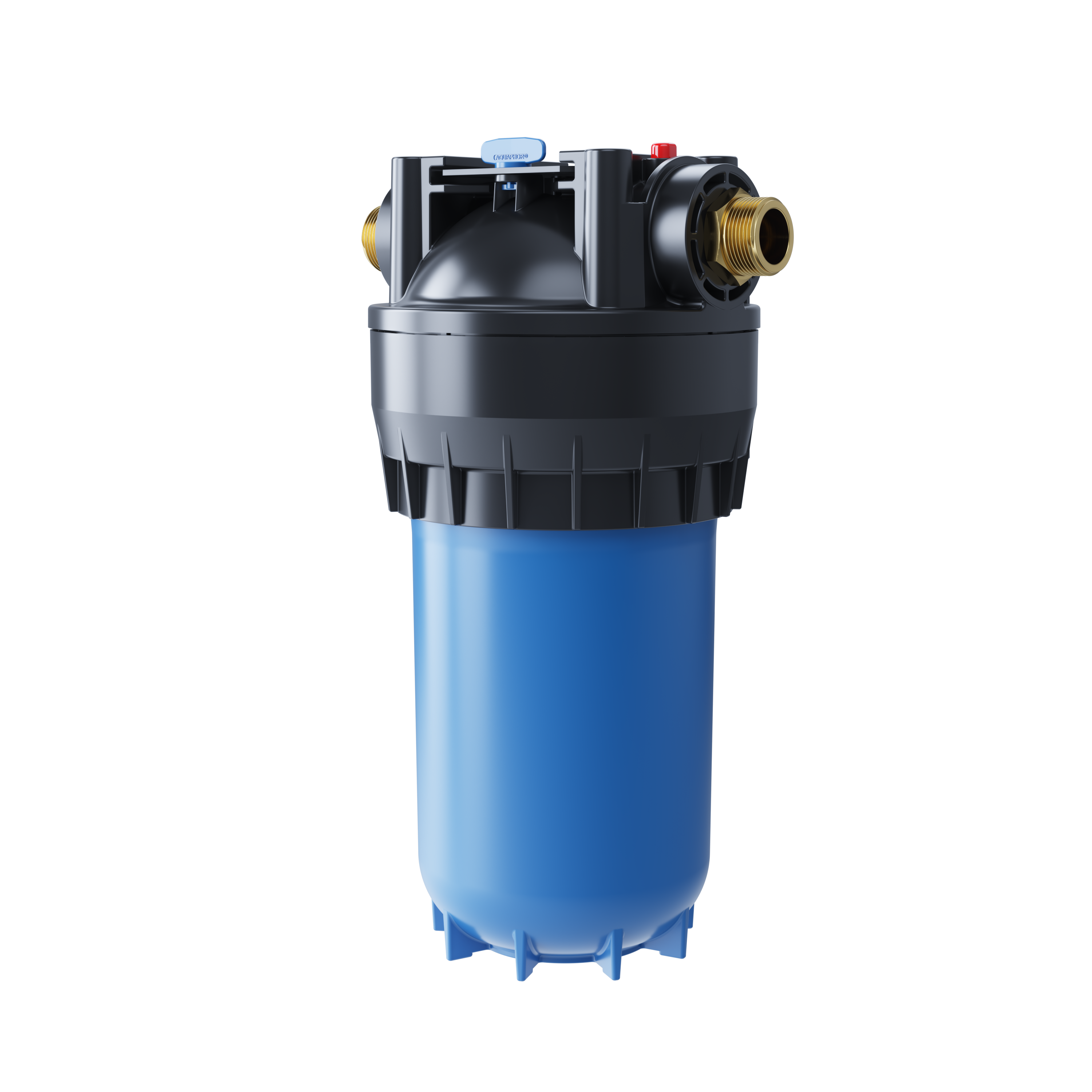 AQUAPHOR Gross 10" Contenitore Prefiltro Compatto per Acqua Fredda | Per Sedimenti e Protezione Impianti