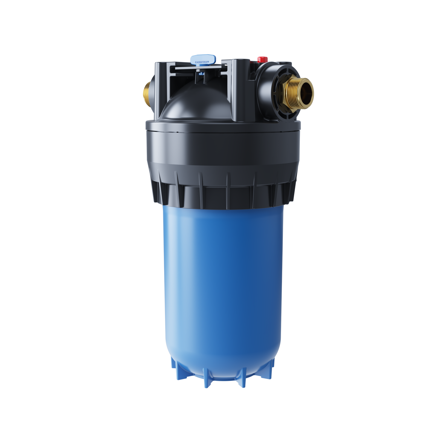 AQUAPHOR Gross 10" Contenitore Prefiltro Compatto per Acqua Fredda | Per Sedimenti e Protezione Impianti