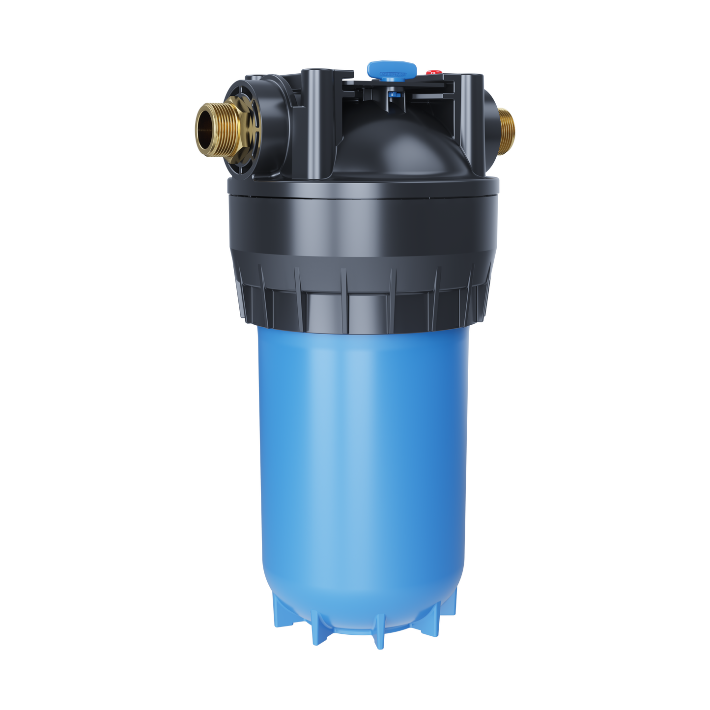 AQUAPHOR Gross 10" Contenitore Prefiltro Compatto per Acqua Fredda | Per Sedimenti e Protezione Impianti