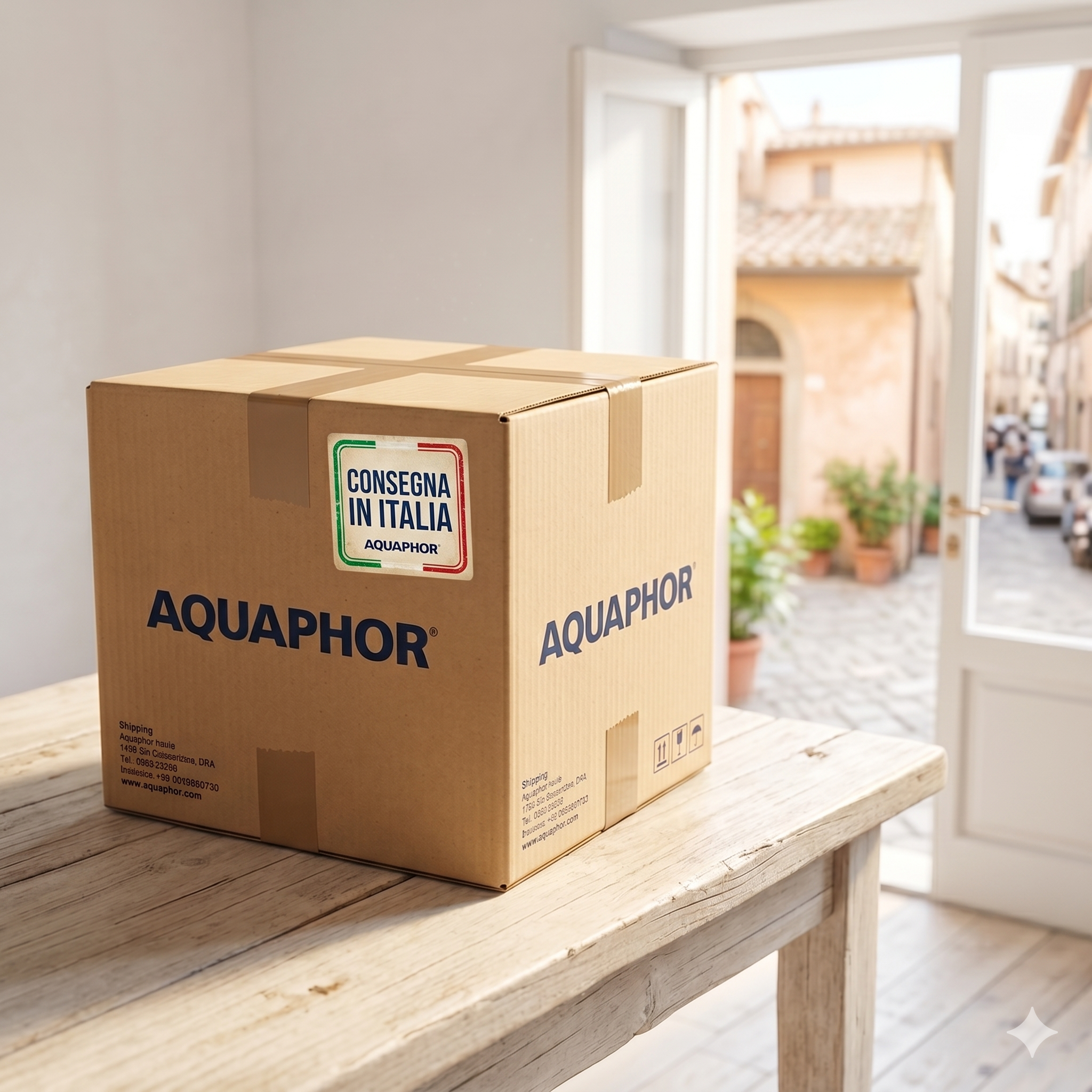 Fast shipping and returns in Italy